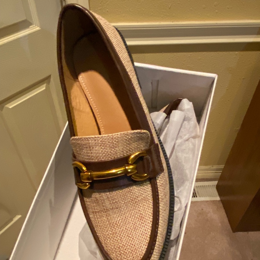 Woman’s Brown & Tan Loafers